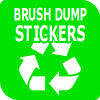 Brush &amp; Dump Stickers