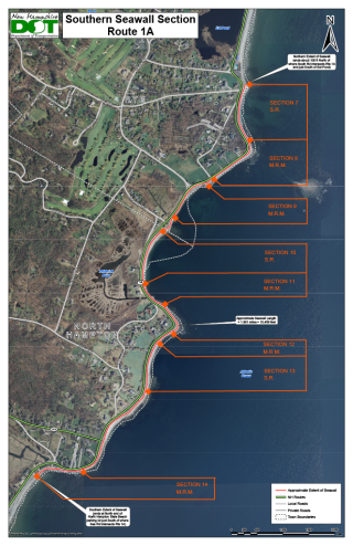 NHDOT Project 42312 Seawall Sections